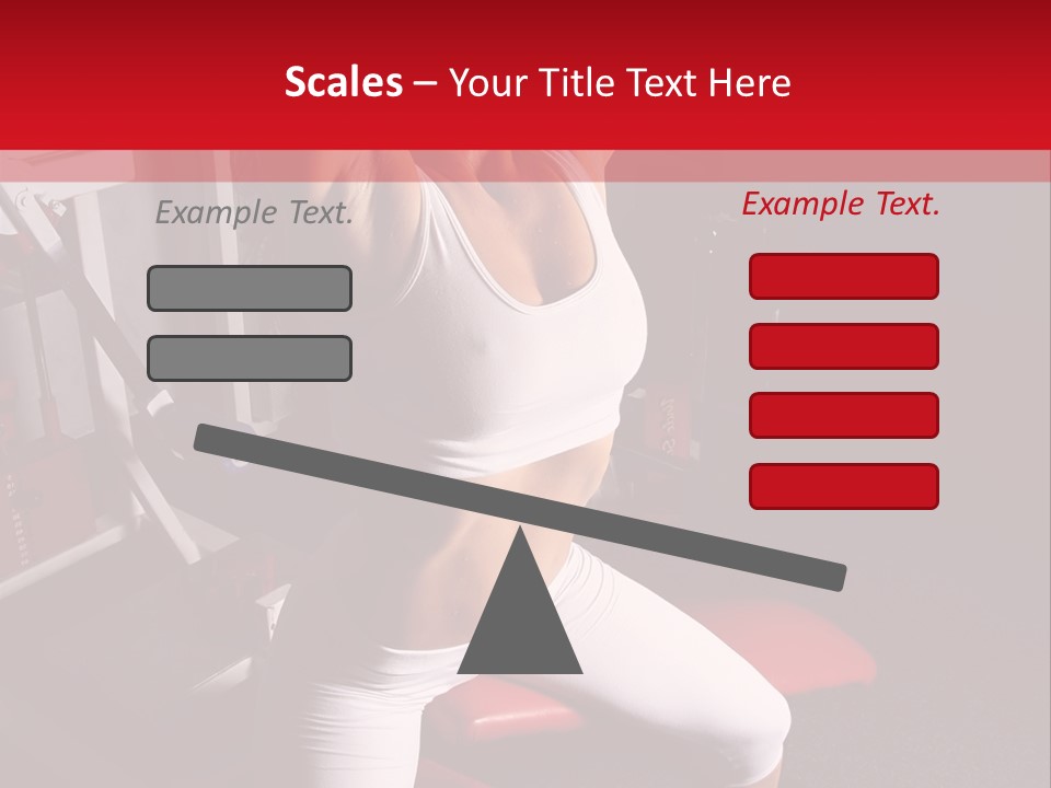 Club Flex Figure PowerPoint Template
