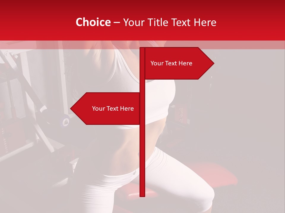 Club Flex Figure PowerPoint Template