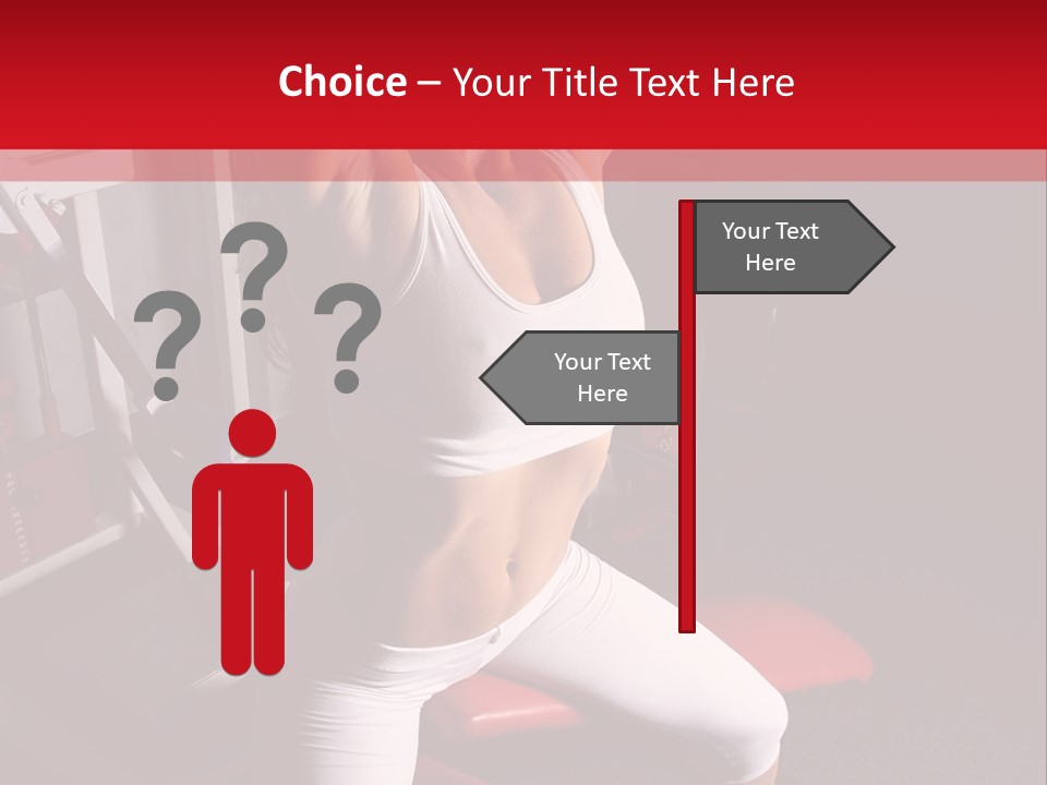 Club Flex Figure PowerPoint Template