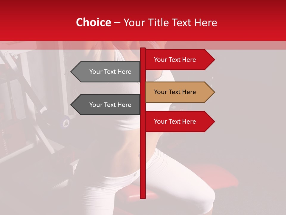 Club Flex Figure PowerPoint Template