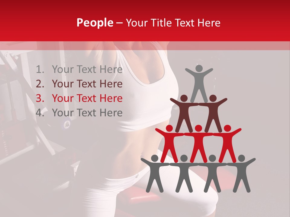 Club Flex Figure PowerPoint Template