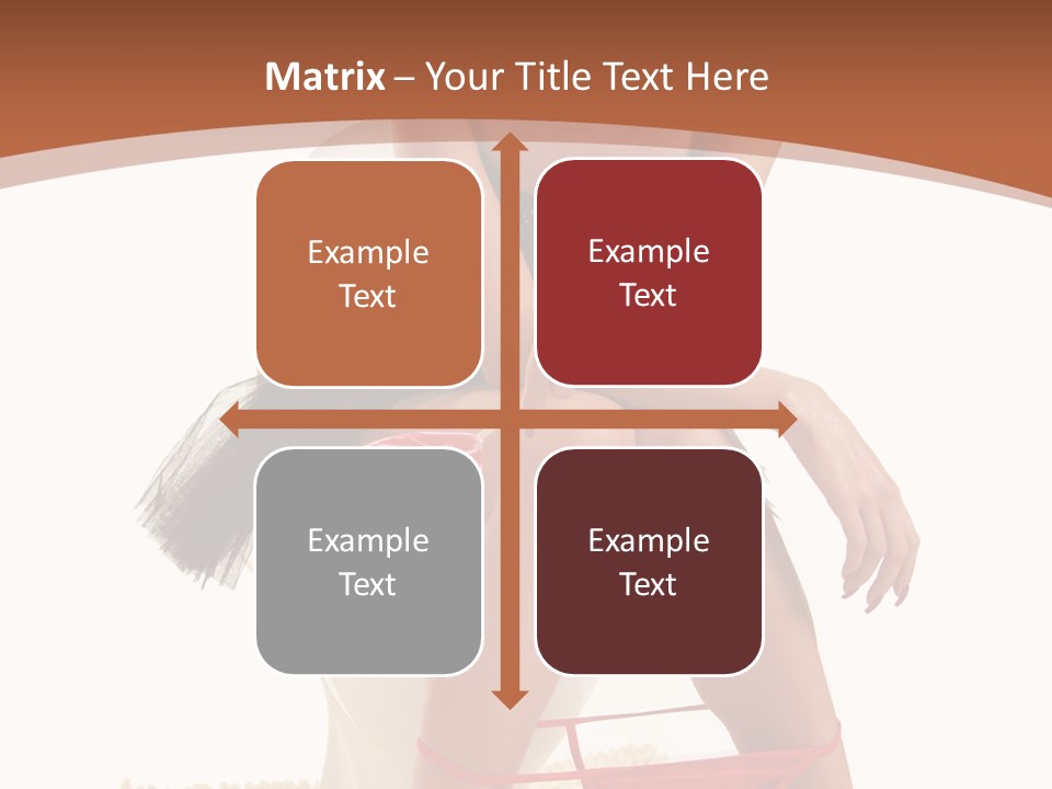 Female Lips Indoors PowerPoint Template