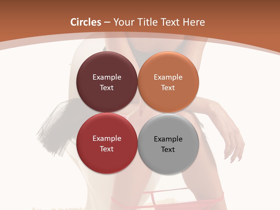 Female Lips Indoors PowerPoint Template