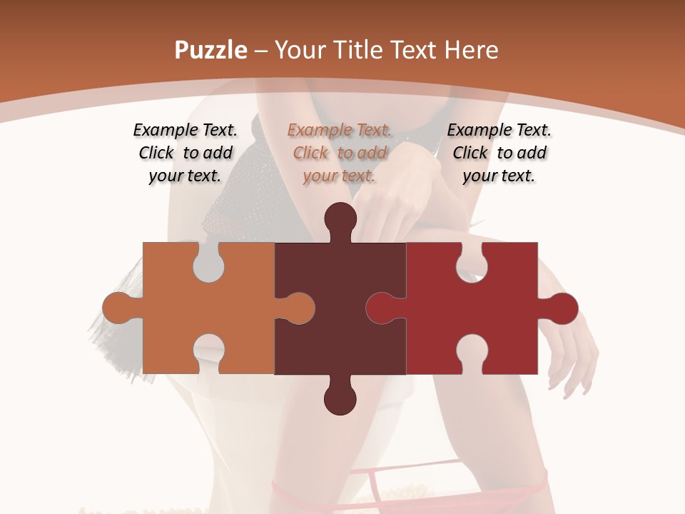 Female Lips Indoors PowerPoint Template