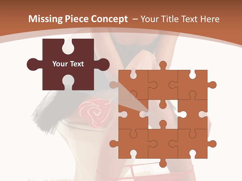 Female Lips Indoors PowerPoint Template