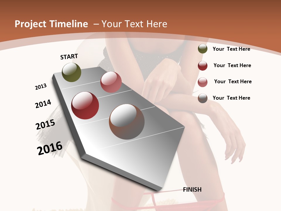 Female Lips Indoors PowerPoint Template