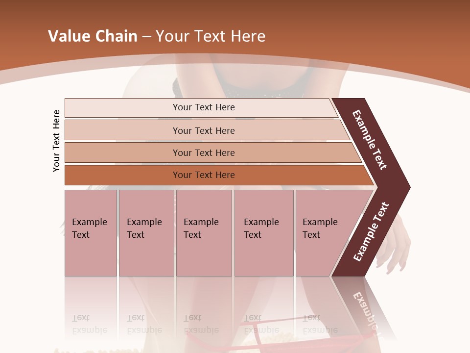 Female Lips Indoors PowerPoint Template