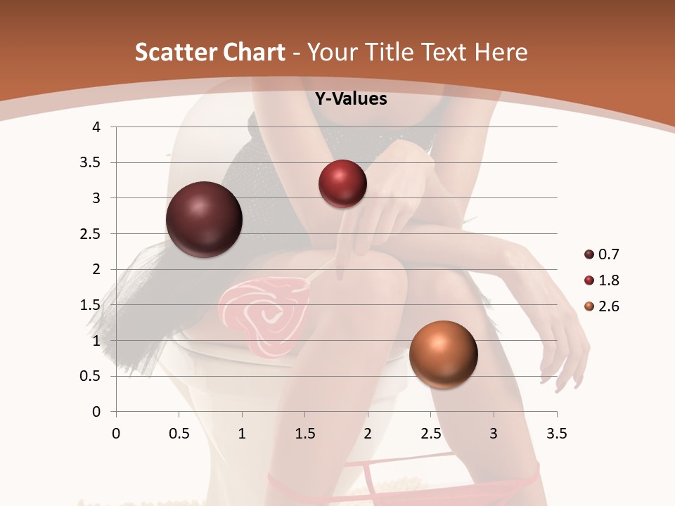 Female Lips Indoors PowerPoint Template