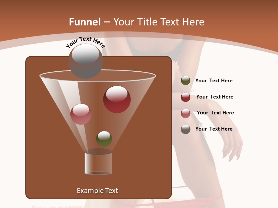 Female Lips Indoors PowerPoint Template