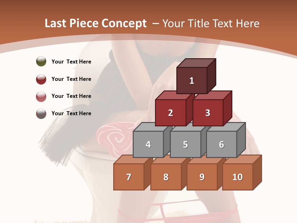 Female Lips Indoors PowerPoint Template