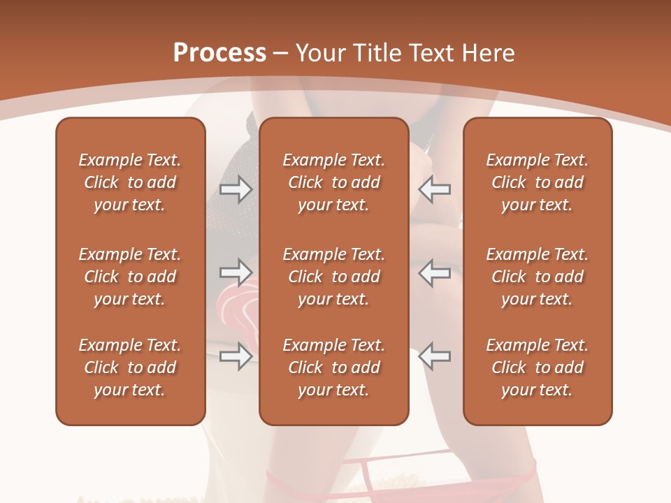 Female Lips Indoors PowerPoint Template