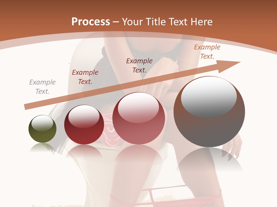 Female Lips Indoors PowerPoint Template