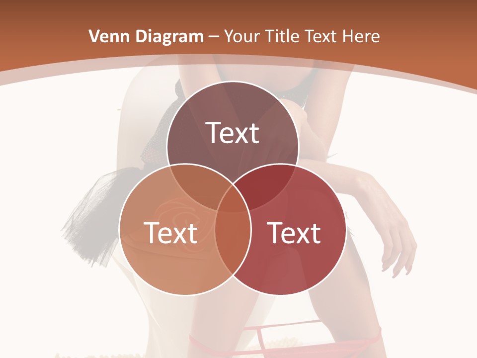 Female Lips Indoors PowerPoint Template