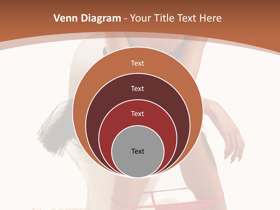 Female Lips Indoors PowerPoint Template