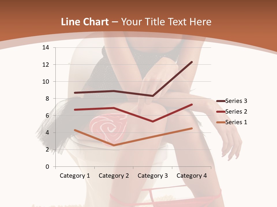 Female Lips Indoors PowerPoint Template