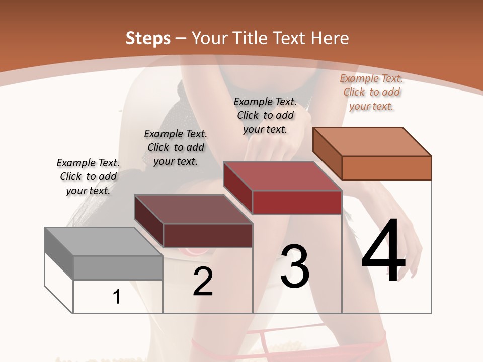 Female Lips Indoors PowerPoint Template