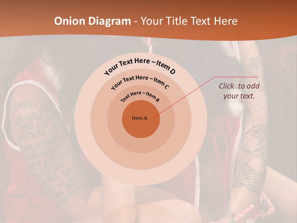 American Two Lady PowerPoint Template