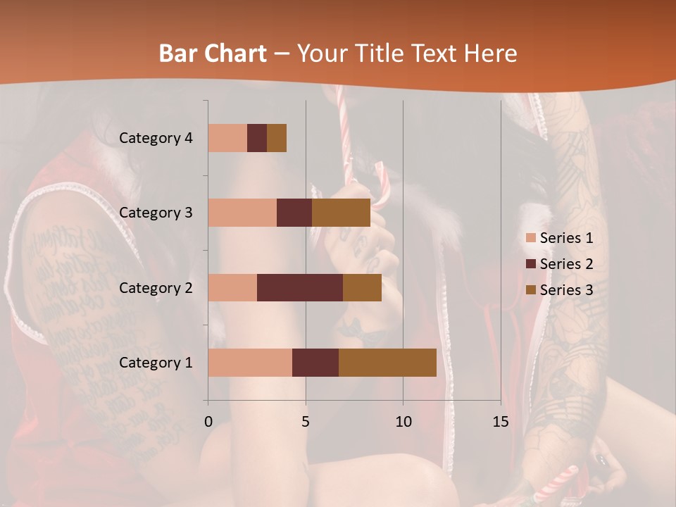 American Two Lady PowerPoint Template