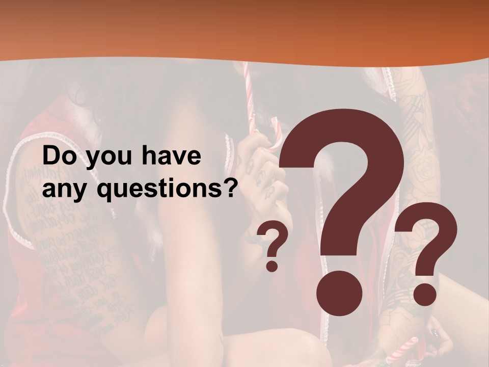 American Two Lady PowerPoint Template