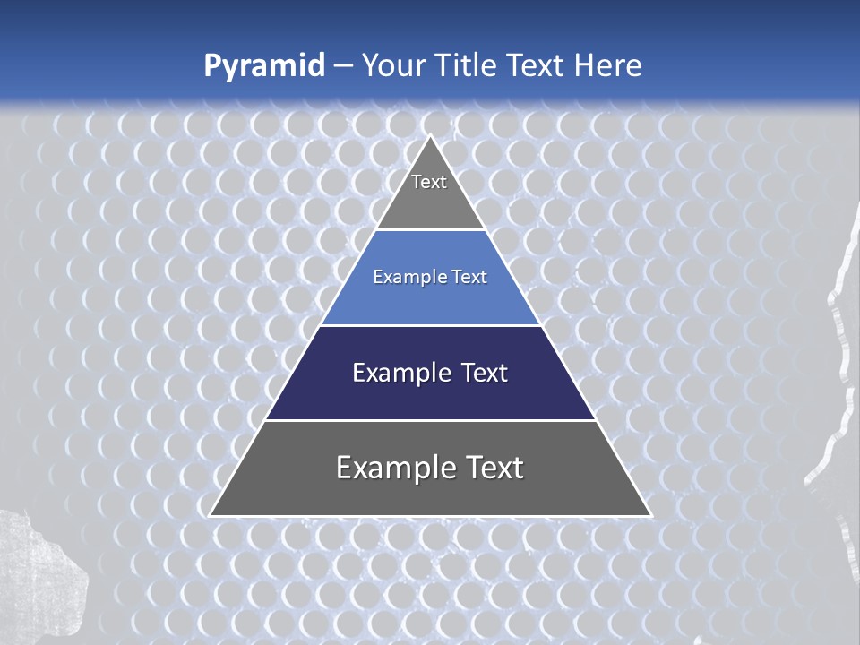 Blue Template Background PowerPoint Template