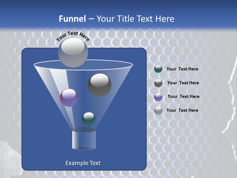 Blue Template Background PowerPoint Template