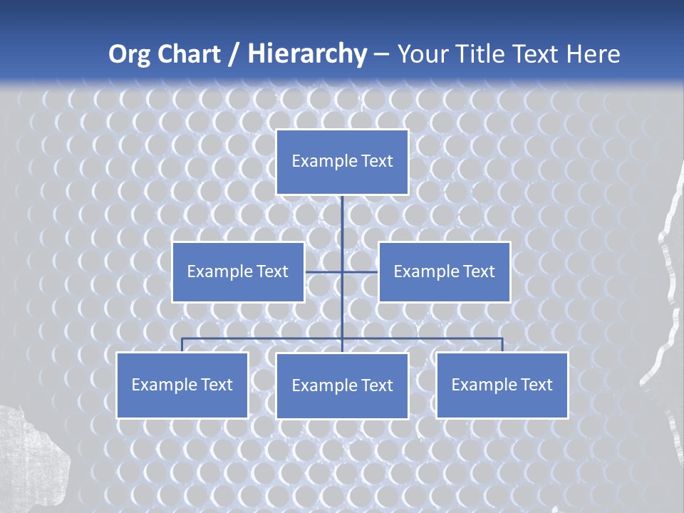 Blue Template Background PowerPoint Template