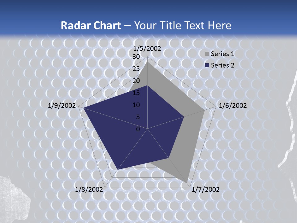 Blue Template Background PowerPoint Template