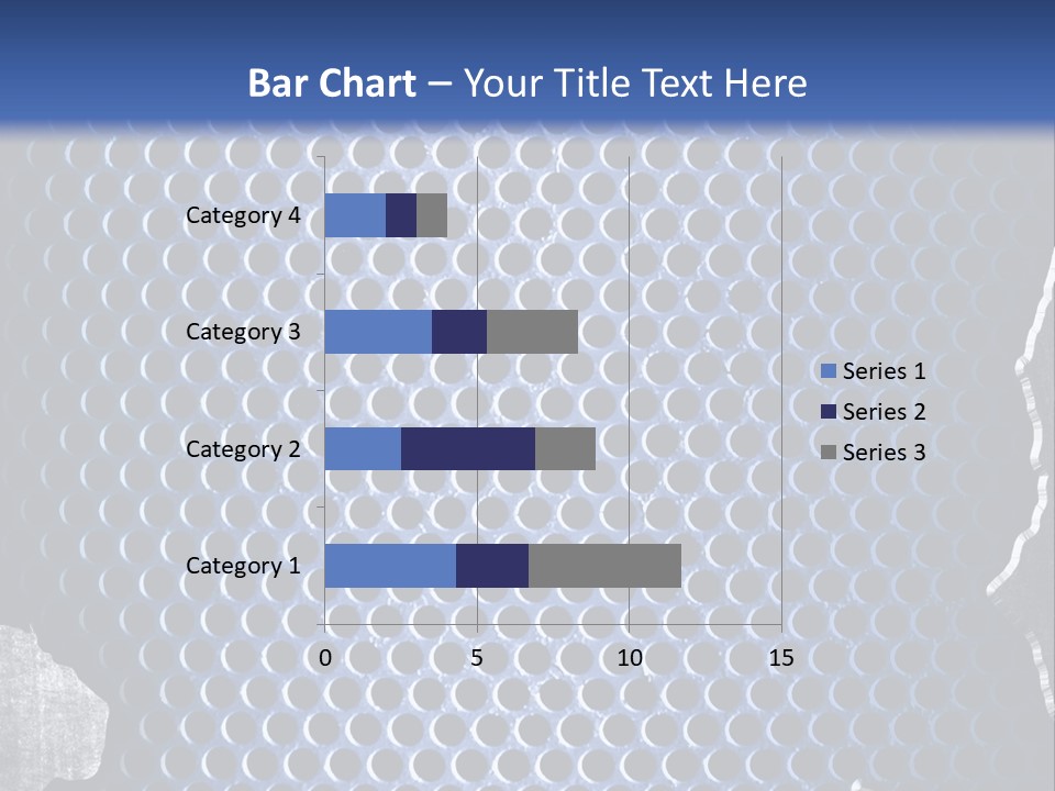 Blue Template Background PowerPoint Template