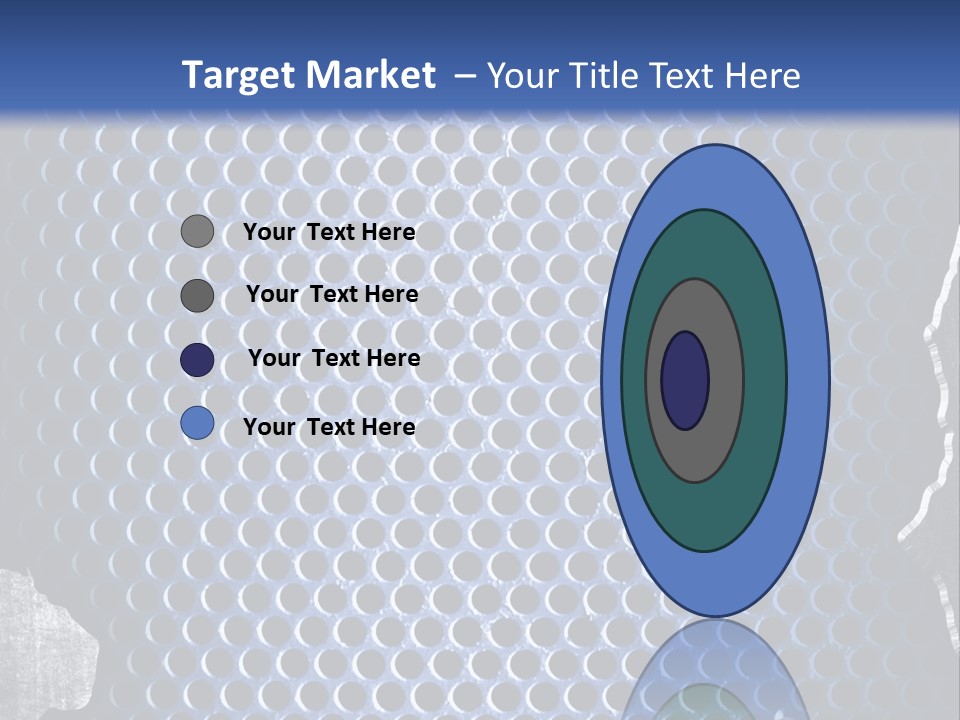 Blue Template Background PowerPoint Template