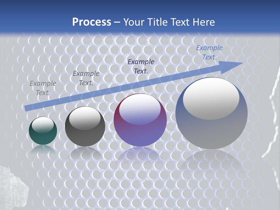 Blue Template Background PowerPoint Template