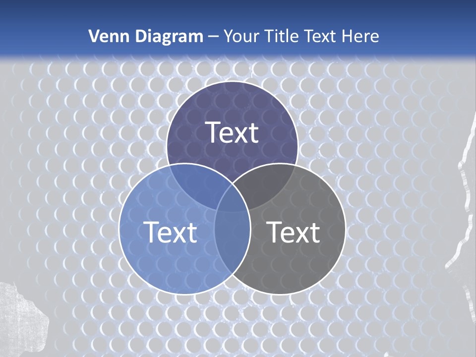 Blue Template Background PowerPoint Template