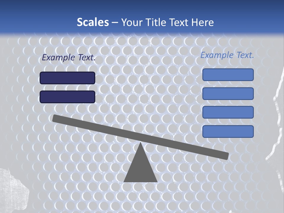 Blue Template Background PowerPoint Template