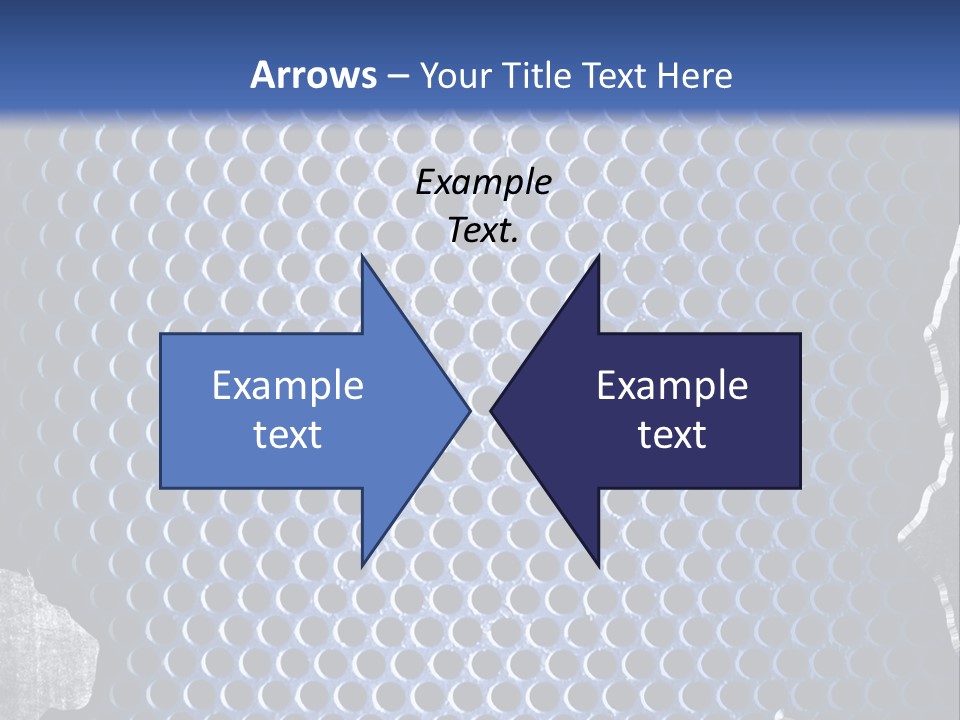 Blue Template Background PowerPoint Template