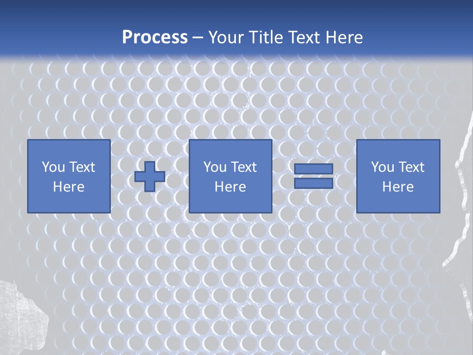 Blue Template Background PowerPoint Template