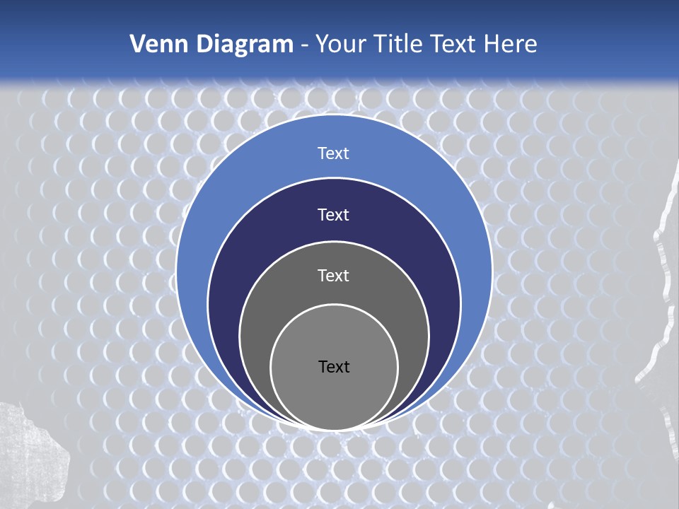 Blue Template Background PowerPoint Template