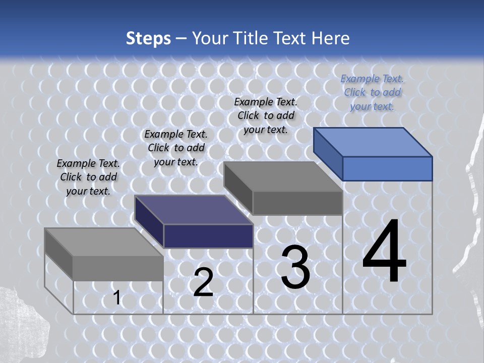 Blue Template Background PowerPoint Template
