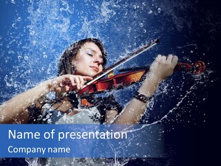 Play Emotion Water PowerPoint Template