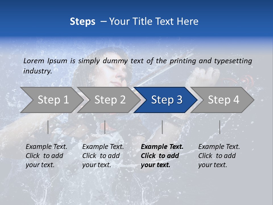 Play Emotion Water PowerPoint Template