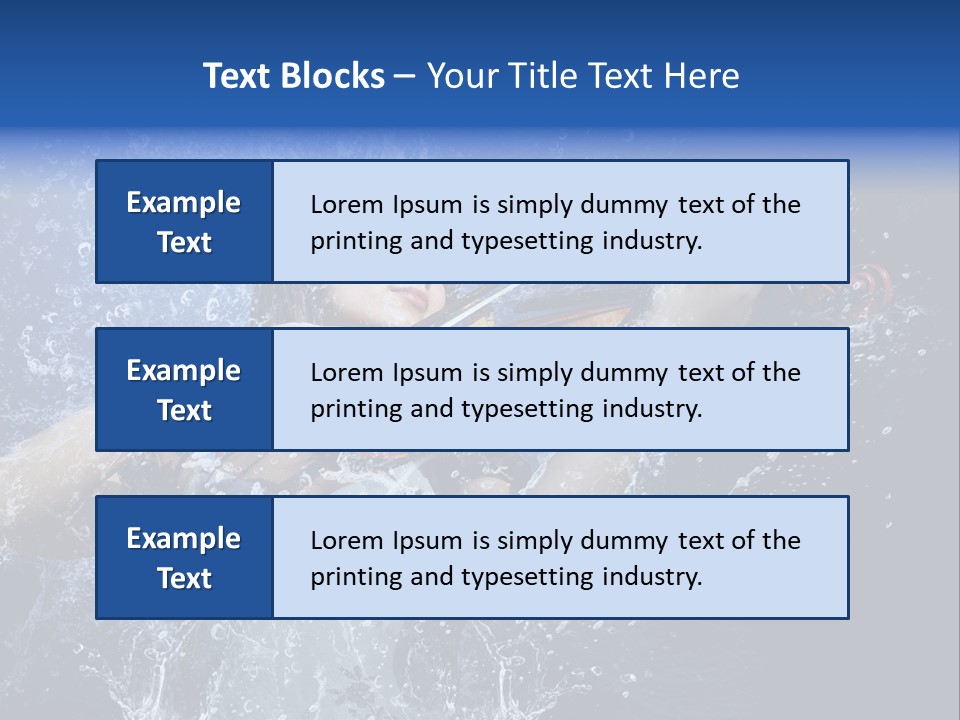 Play Emotion Water PowerPoint Template