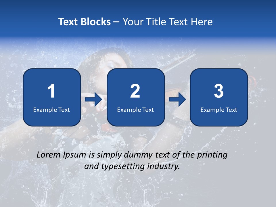 Play Emotion Water PowerPoint Template