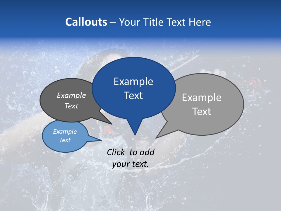 Play Emotion Water PowerPoint Template