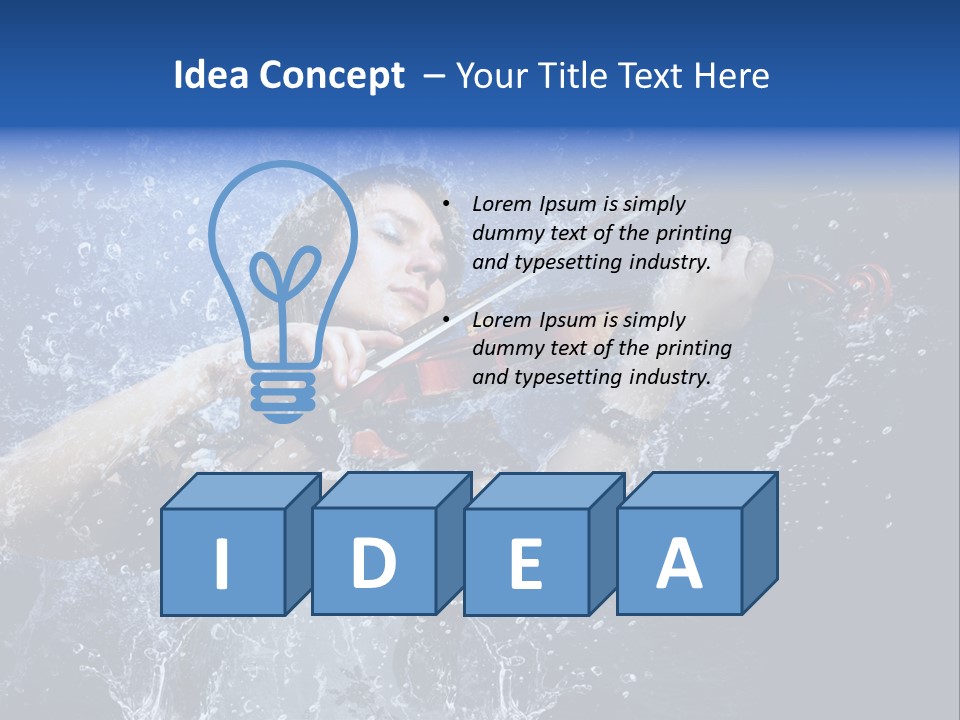 Play Emotion Water PowerPoint Template