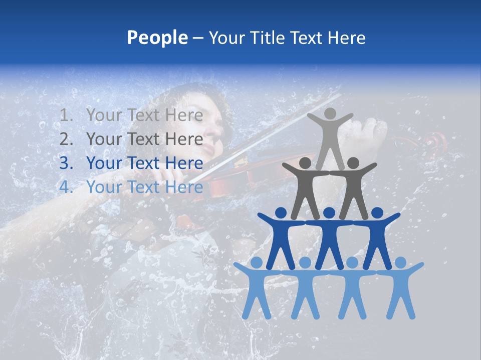 Play Emotion Water PowerPoint Template