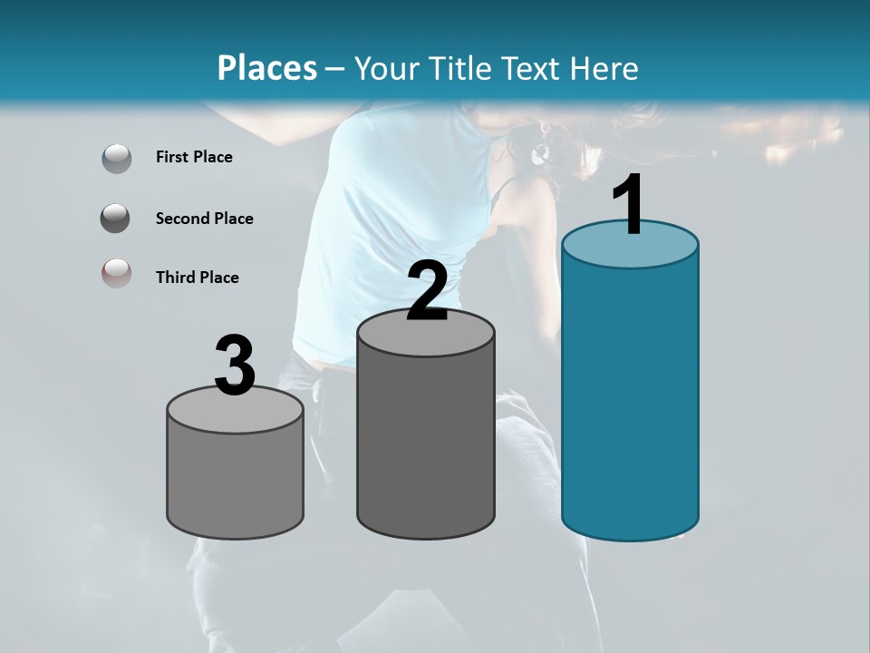 Acrobat Hip Long PowerPoint Template