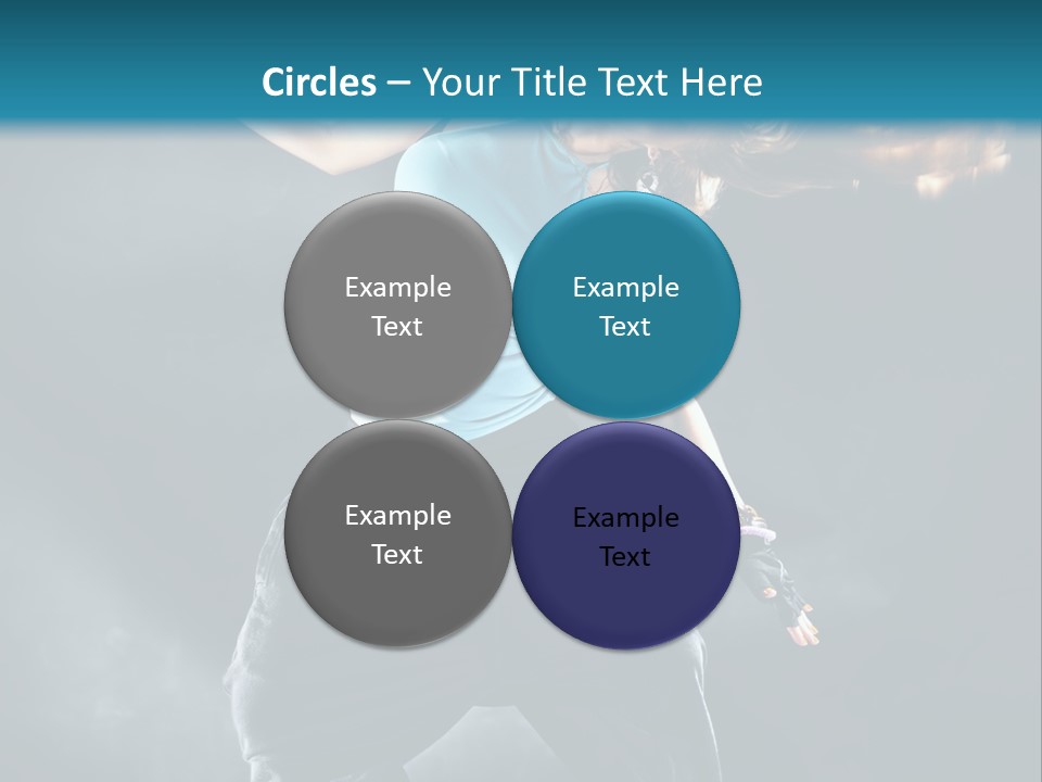 Acrobat Hip Long PowerPoint Template
