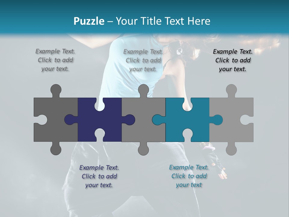 Acrobat Hip Long PowerPoint Template