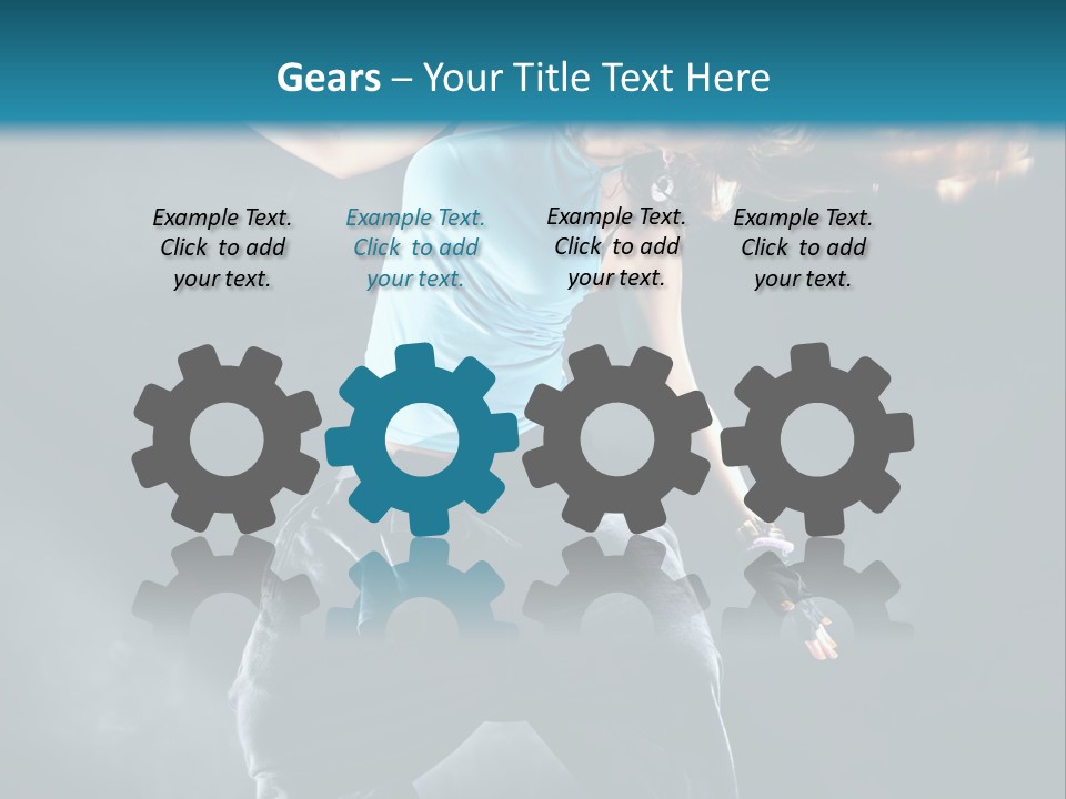 Acrobat Hip Long PowerPoint Template