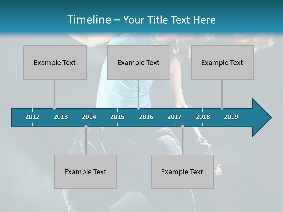 Acrobat Hip Long PowerPoint Template
