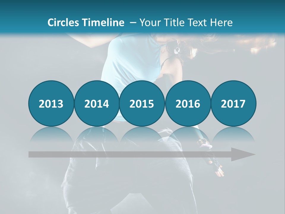 Acrobat Hip Long PowerPoint Template