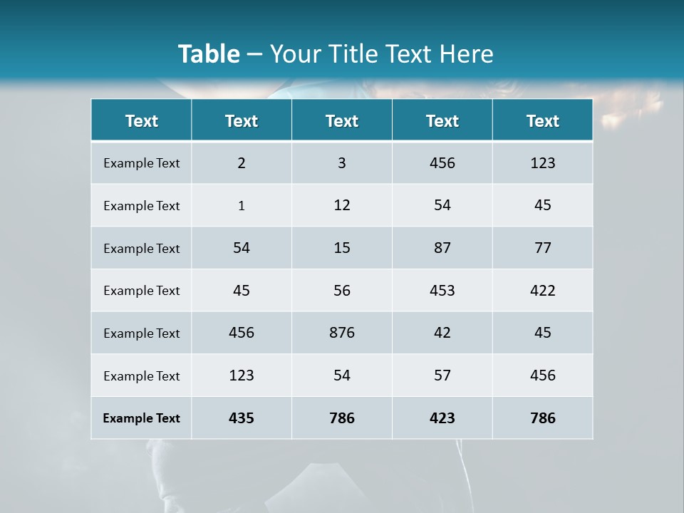 Acrobat Hip Long PowerPoint Template